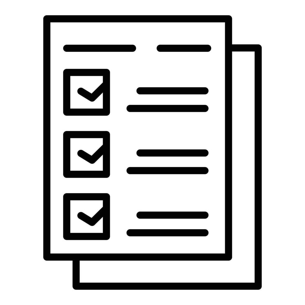 work-checklist-icon-outline-check-clipboard-vector